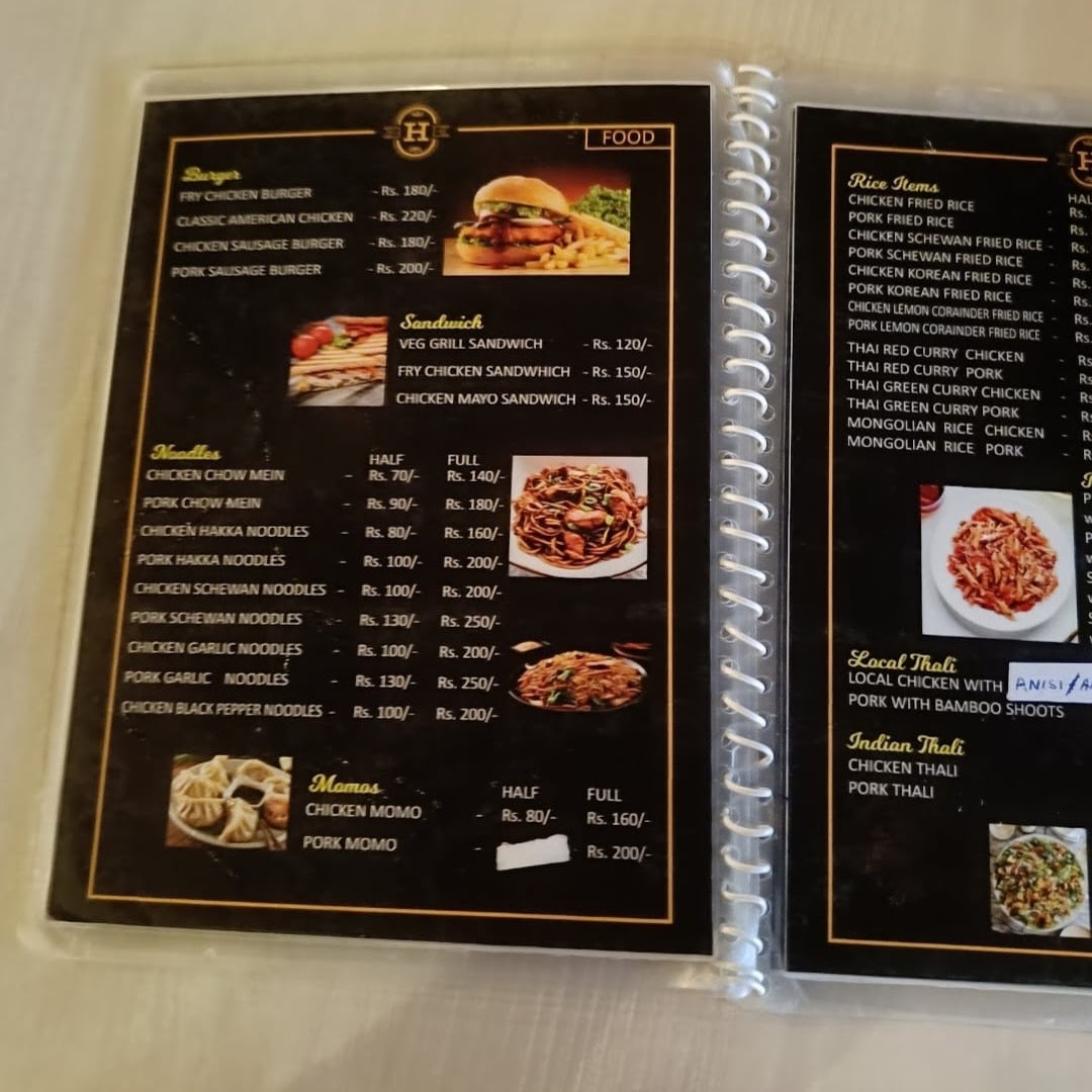 Menu Page 2